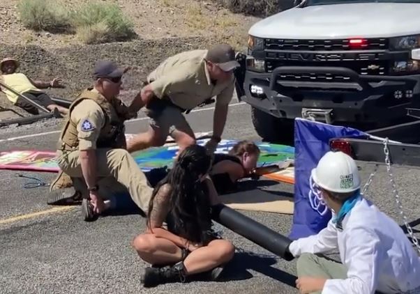 Climate Cultists in Nevada Pissed Off the Wrong Cop