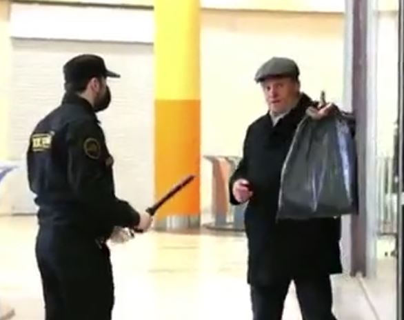 Unjust Russian Police Brutality: Enforcing Mask Policy Violently