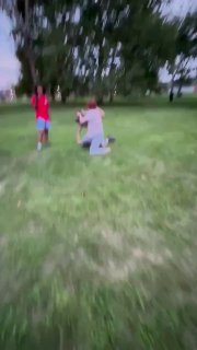 Redhead Beats Up Girl in Pajamas