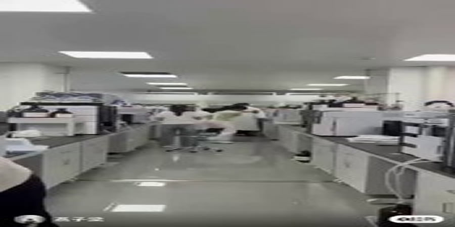 Asian Girls Fight in the Lab