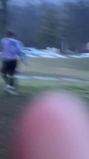 Big Ass Girl Beats up Girl in Sports Bra in the Rain