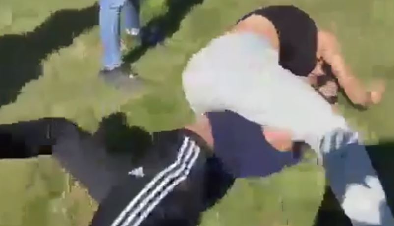 Layla Beat up By a Girl in Front of Her House