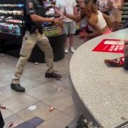 Security Guard Attacked at Gas Station