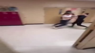 Army Breaks up Girls Fighting