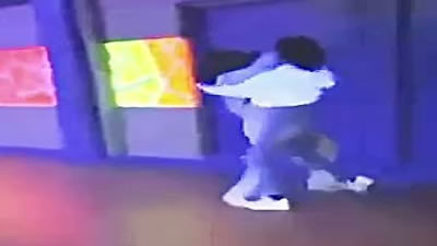 Girl Fight at an Art Gallery