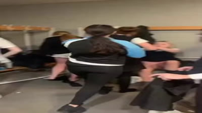 Laura Attacks Fellow Schoolgirl in Bathroom