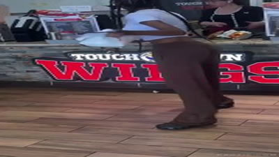 Touchdown Wings Girl Fight