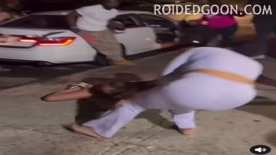 Big Ass Black Girl Pounds Half Naked Girl
