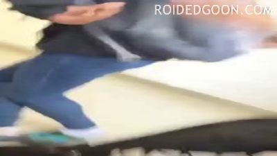 Black Girl Attacks Masked Jersey White Girl