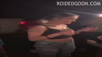 Blonde Beats on Girl then Gets Jumped