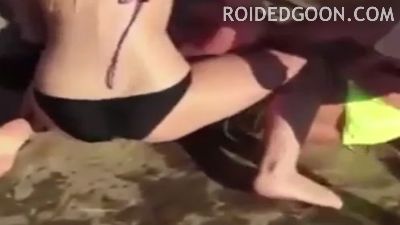 Blonde Fights on the Beach and in Pajamas