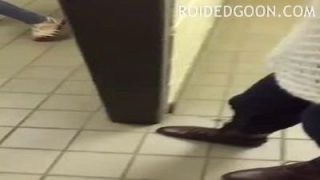 Brunettes Square Off in Bathroom