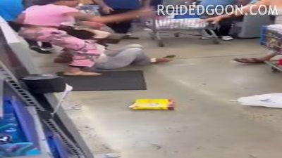 Diamond Beats a Girl at Walmart