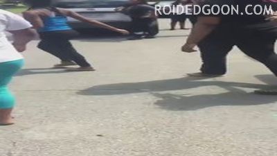 Maya Fights Another Black Girl in the Street