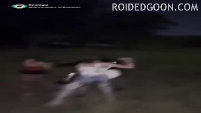 Shirt Ripping White Girls Fight at Night