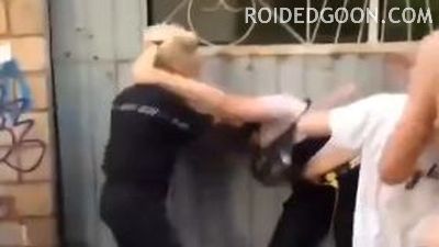 Chubby Russian Girl Fights a Blonde