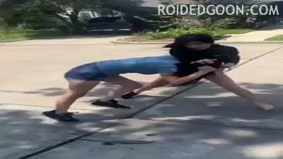 Evelyn Fights a Girl in the Street