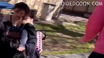 Sports Bra Exposed Pajama Girls Fight