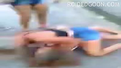 Tank Top Latina Fight in the Gutter