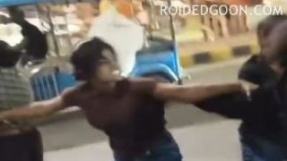 Indian Girls Street Festival Catfight