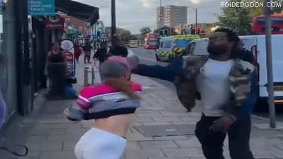 African Slaps 2 Women in Public
