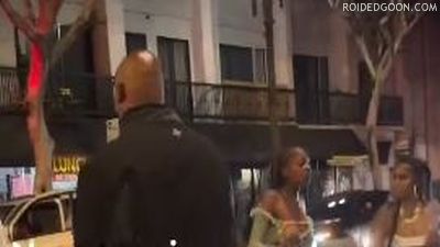 Black Tits Come Out in Fight vs Fat White Woman