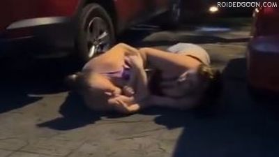 Catfight vs Daughter and Mom