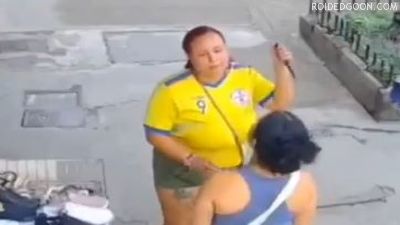 Spanish Women Knife Catfight Fatality