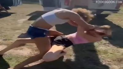 Pregant Interacial Trailer Trash Catfight
