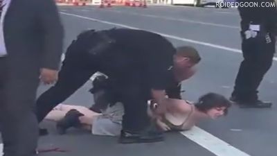 White Liberal First Time Touched by a Man in Years During ICE Protest